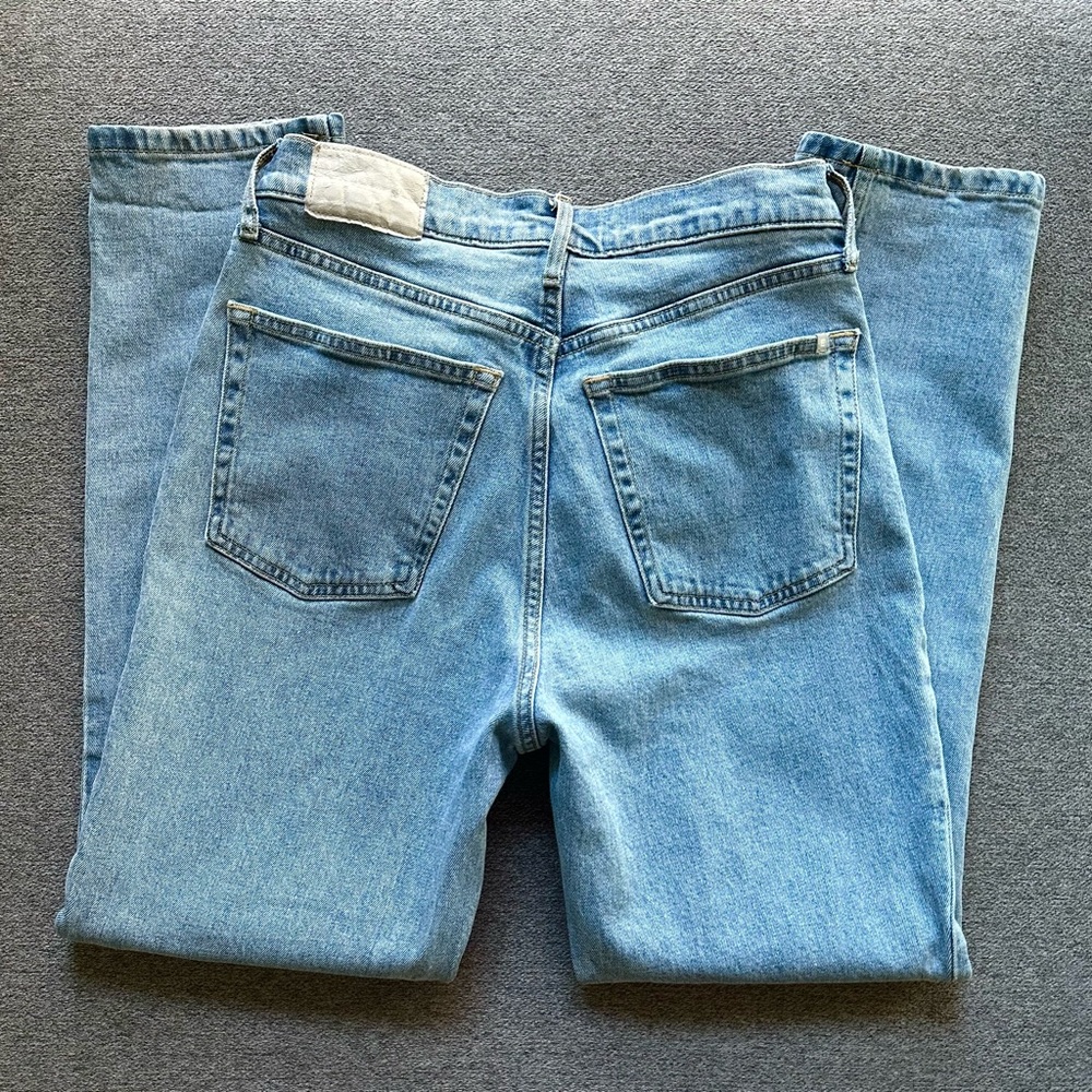 Everlane The Original Cheeky Cotton High Rise Skinny Light Wash Jeans Size 27 - Picture 2 of 7